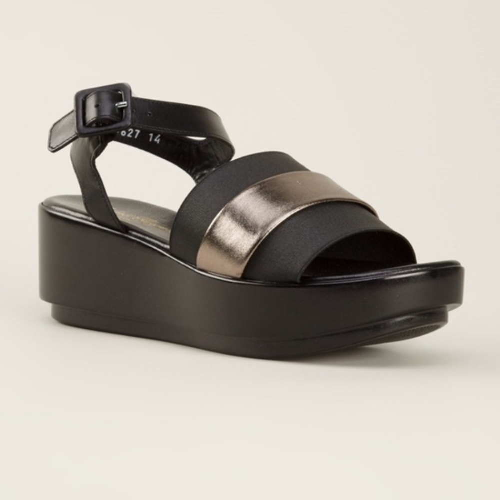Robert Clergerie Pod Wedge Sandals